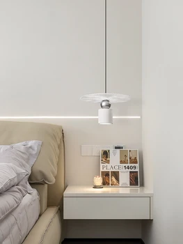 2023 Нова нощна лампа за главната спалня, проста модерна лампа за ресторант в скандинавски стил, малък висящ лампа