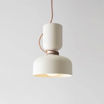 Модерен, скандинавски LED датски дизайнер, творчески окачен лампа за ресторант, лампа от ковано желязо, Окачена лампа за кухня, кафене, бар