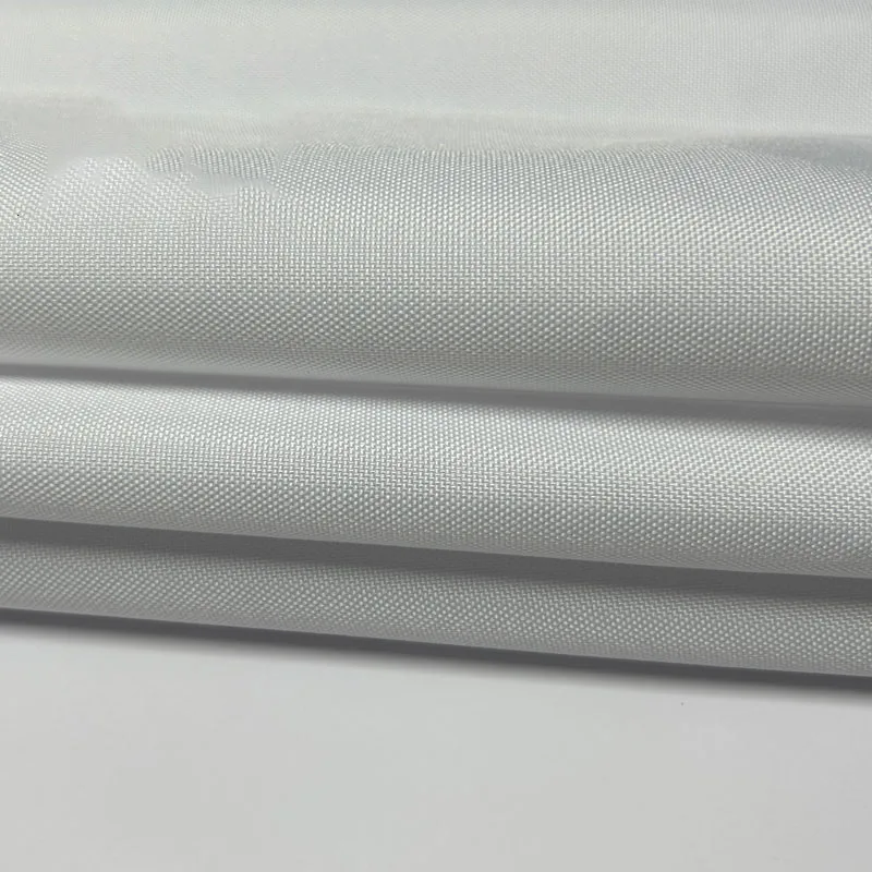 Полиестерна тъкан 600D Бяло, Зелено синьо небе Монофонични износоустойчива багажното платно Водоустойчив плат Оксфорд . ' - ' . 1